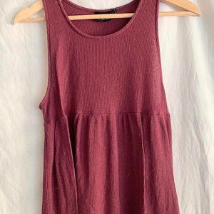 URBAN OUTFITTERS ribbed baby doll tank!